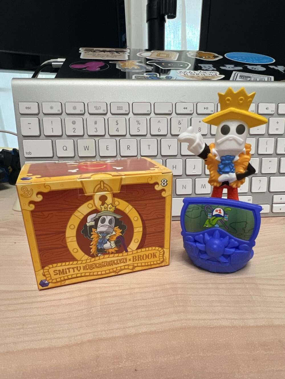 McDonald's SpongeBob x One Piece Smitty Werbenjagermansen x Brook Toy